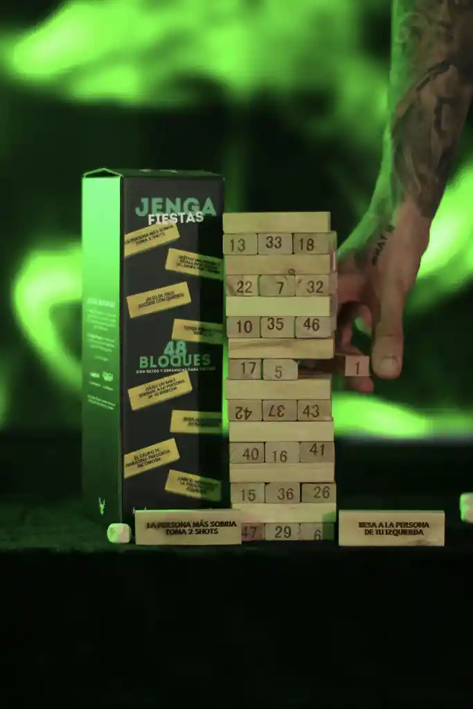 Jenga Para Tomar (con Retos, Dinámicas Y Shots) Jenga Fiestas | Cumba Group