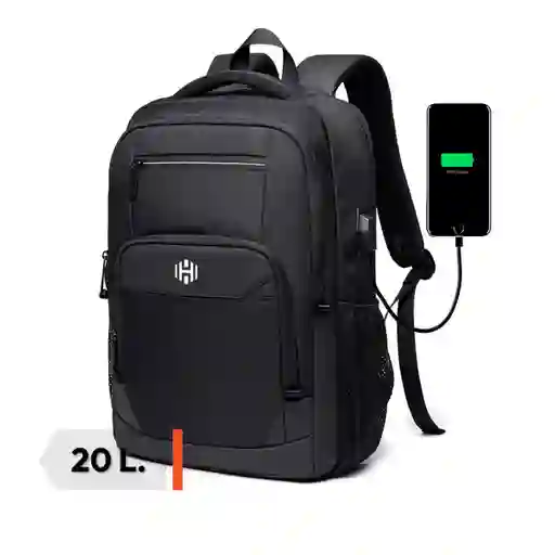 Morral Bolso Portatil Impermeable Antirrobo Nylon Balistico