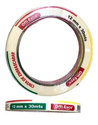 Cinta De Enmascarar Offi Esco 12mm X 30 Mt