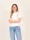 Camiseta la Vida es Ahora Marfil XL