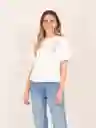 Camiseta la Vida es Ahora Marfil L