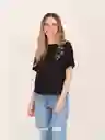 Camiseta la Vida es Ahora Negro M