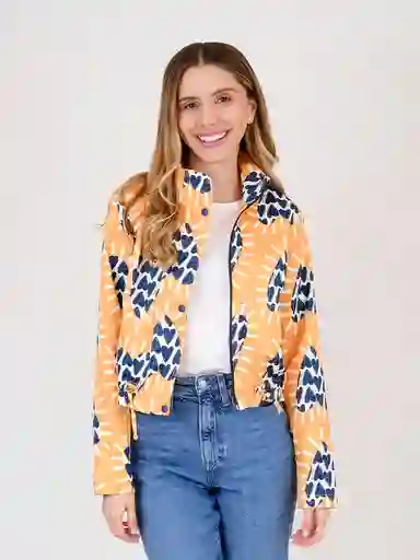 Chaqueta Corazón Radiante Mostaza XL