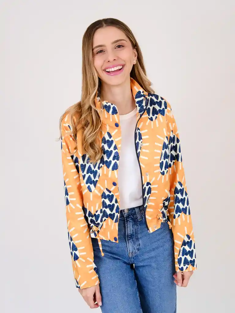 Chaqueta Corazón Radiante Mostaza XL