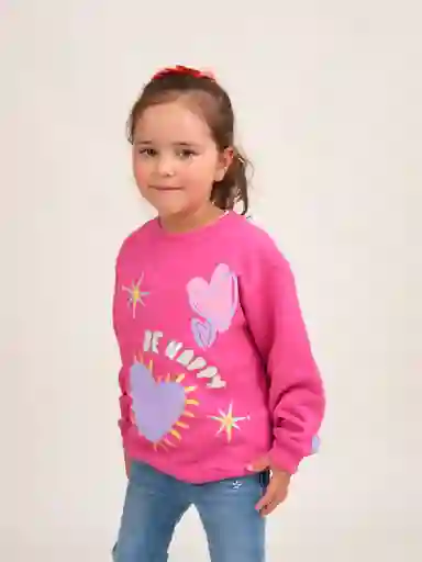 Buzo Be Happy - Kids - Fucsia / 8 - 10