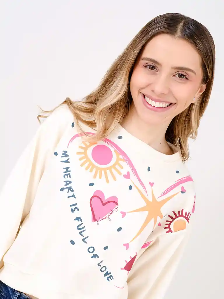 Buzo Mil Soles Marfil XL