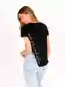 Camiseta Made of Love Negro L