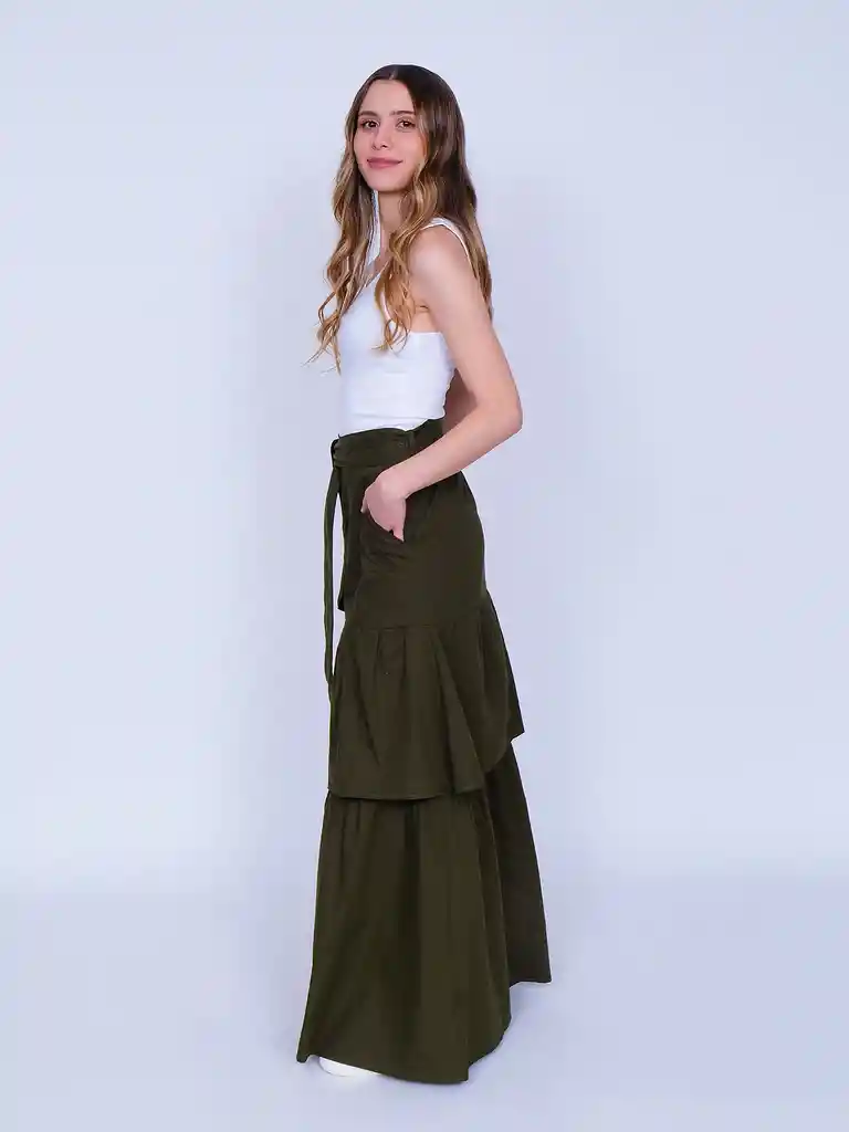 Falda Boleros Verde XL
