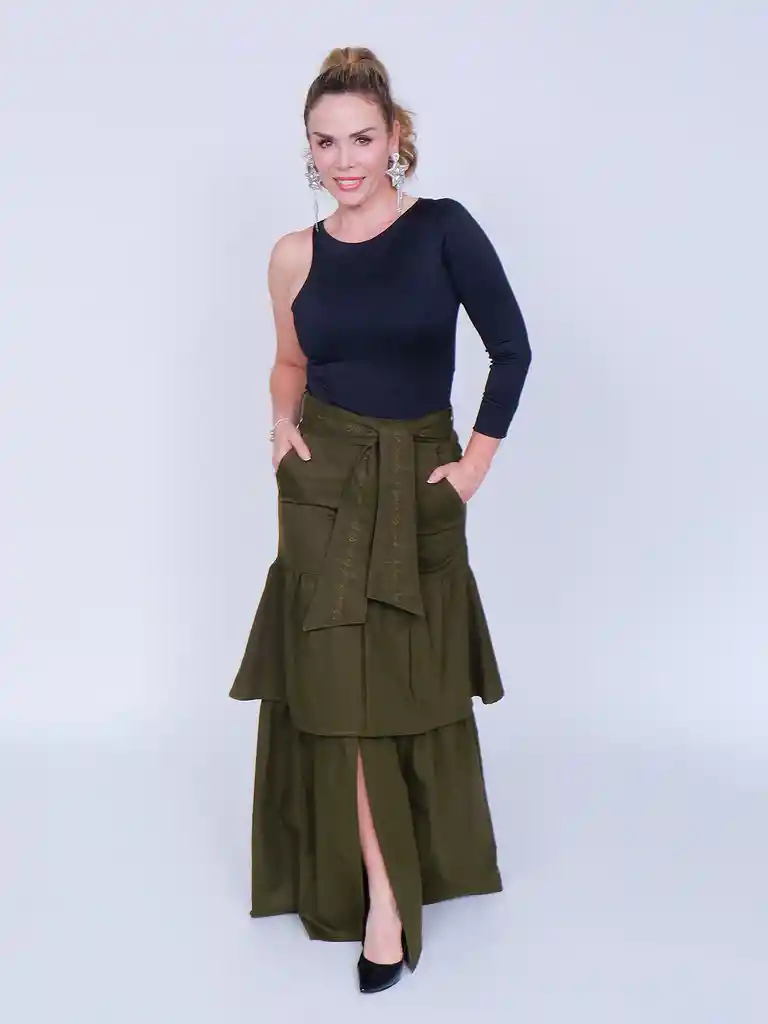 Falda Boleros Verde XL