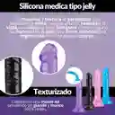 Ducha Anal 160 Ml + Dildo Pene En Silicona + Lubricante Anal