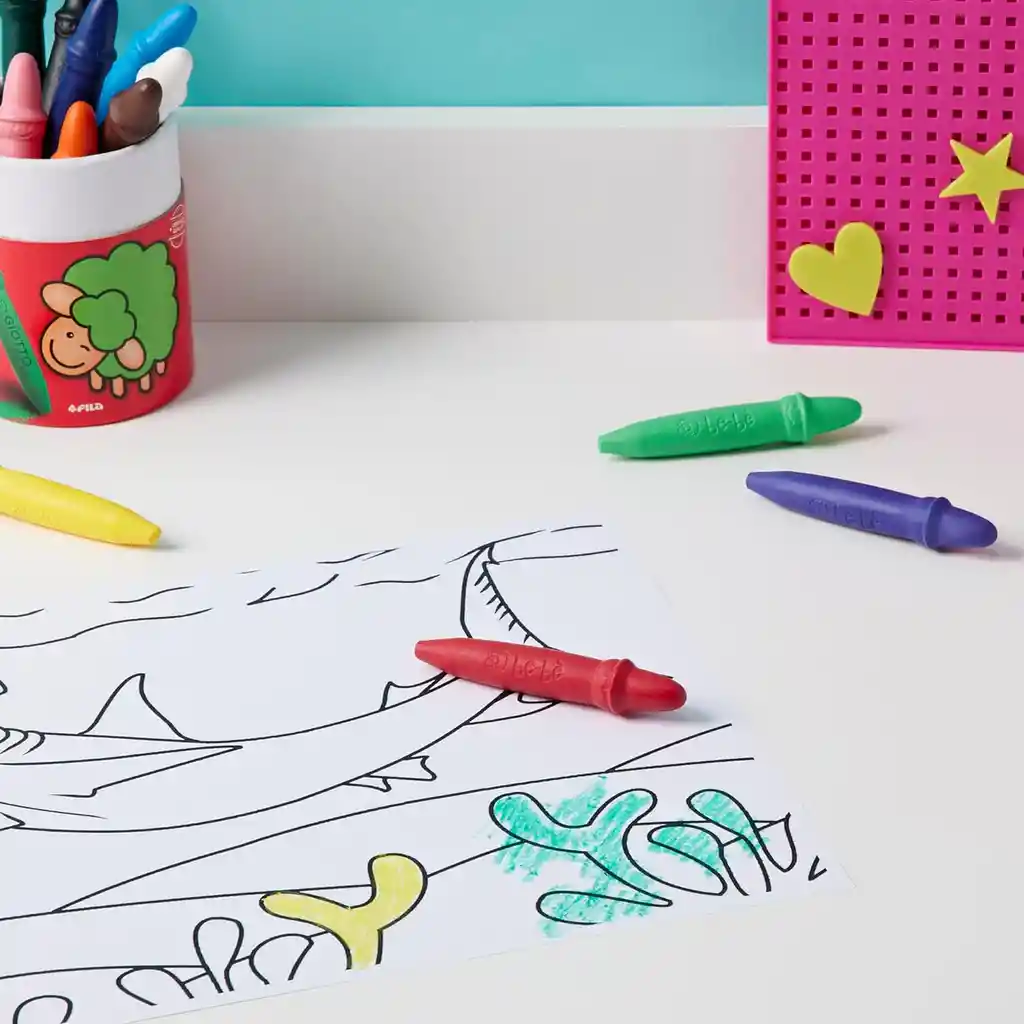 Mis Primeros Crayones Set 12 Unidades Ergonómicos Niño Niñas