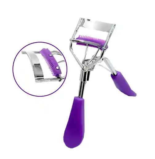 Encrespador De Pestañas Con Peine Eyelash Curler Ref4437010