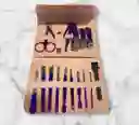 Kit Manicure Pedicure Cuidado Facial Cortauñas X16 Piezas