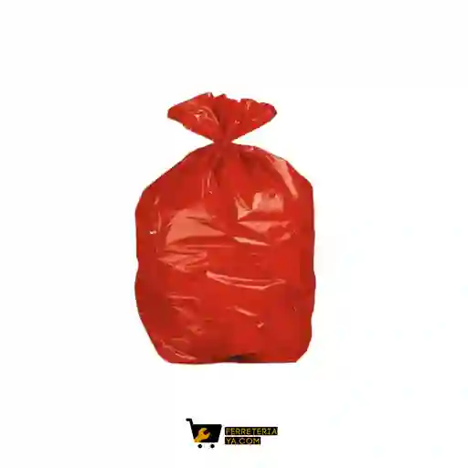 Bolsa De Basura Roja 65cm X 90cm