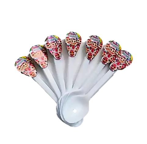 Cucharas Plasticas Niña Bebes Llorones X 20