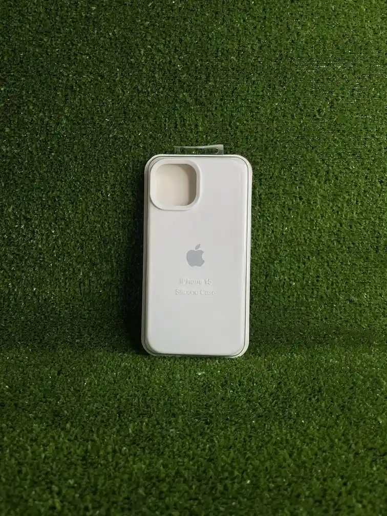 Iphone 15 | Silicone Case | Forro Rigido | Funda Antihumendad | Carcasa Protectora | Full Proteccion | Blanco*