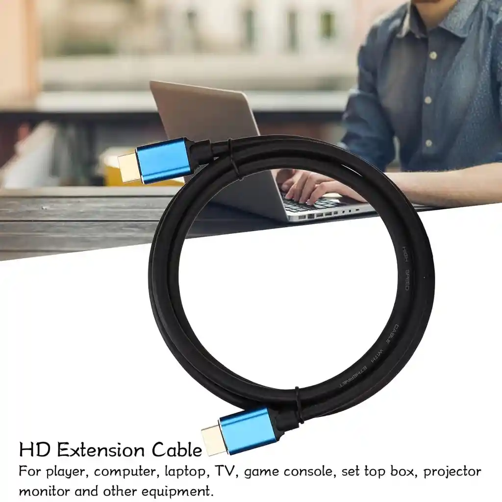 Cable Hdmi 4k 3 Metros | Encauchado Grueso