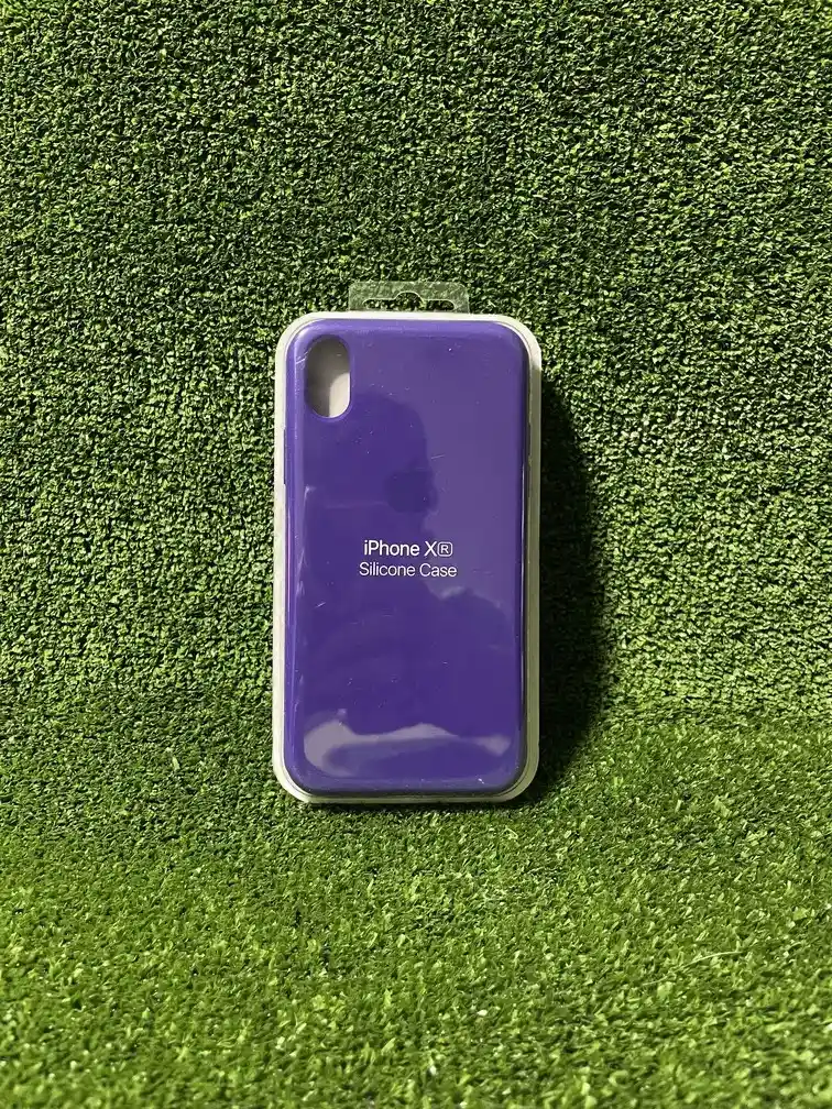 Iphone Xr | Silicone Case | Forro Rigido | Funda Antihumendad | Carcasa Protectora | Full Proteccion | Violeta*