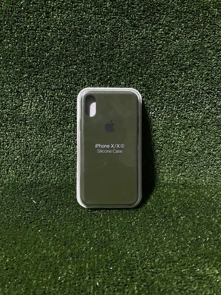 Iphone X | Silicone Case | Forro Rigido | Funda Antihumendad | Carcasa Protectora | Full Proteccion | Verde Oscuro*