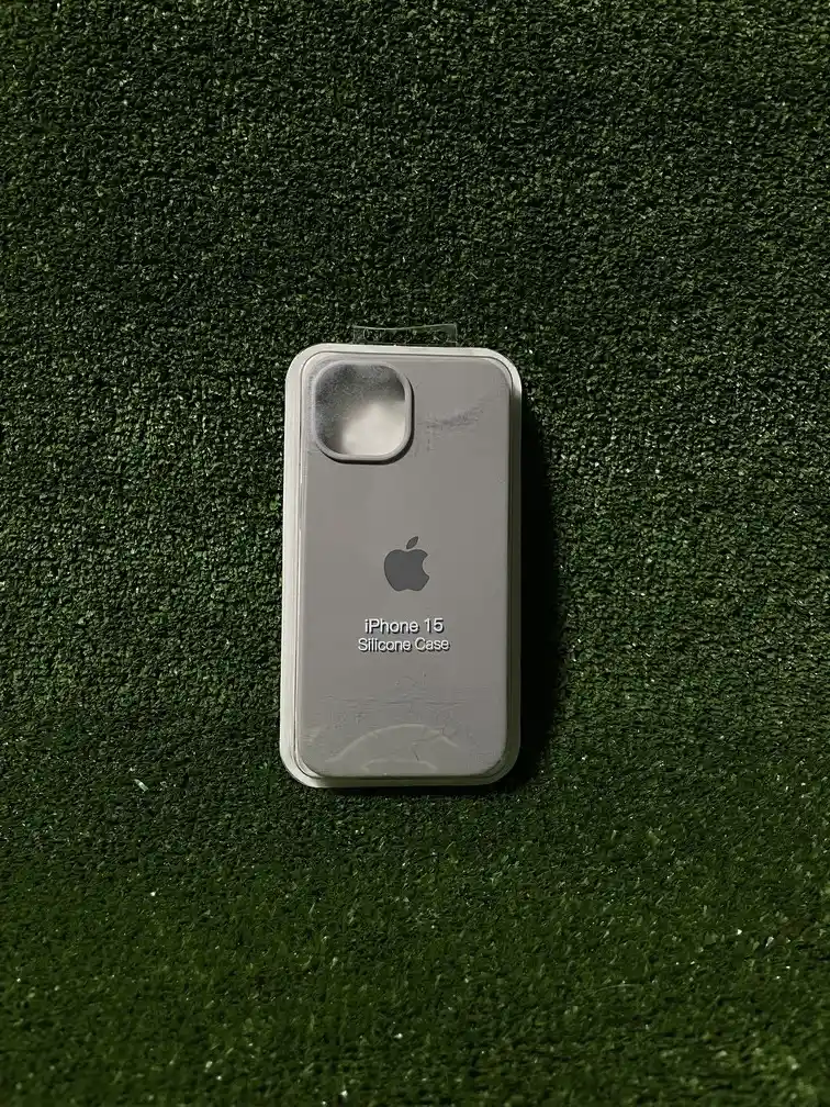 Iphone 15 | Silicone Case | Forro Rigido | Funda Antihumendad | Carcasa Protectora | Full Proteccion | Gris*