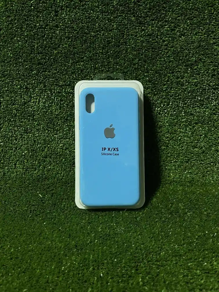 Iphone Xs | Silicone Case | Forro Rigido | Funda Antihumendad | Carcasa Protectora | Full Proteccion | Azul*