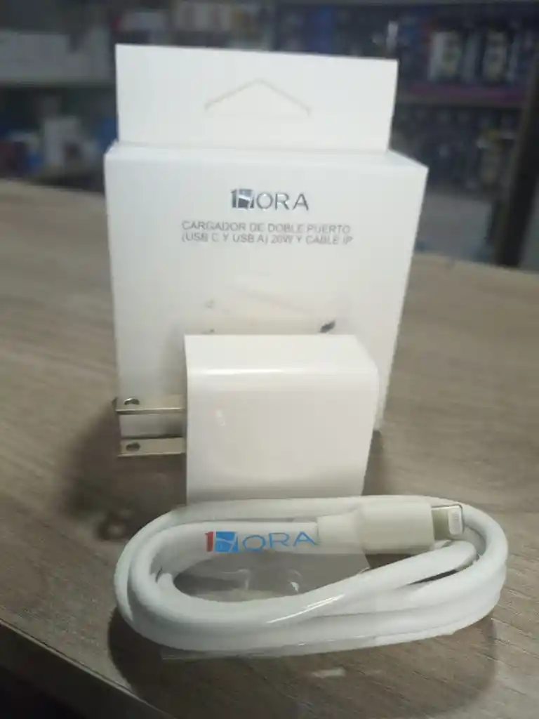 Cargador Iphone 20w Carga Rápida