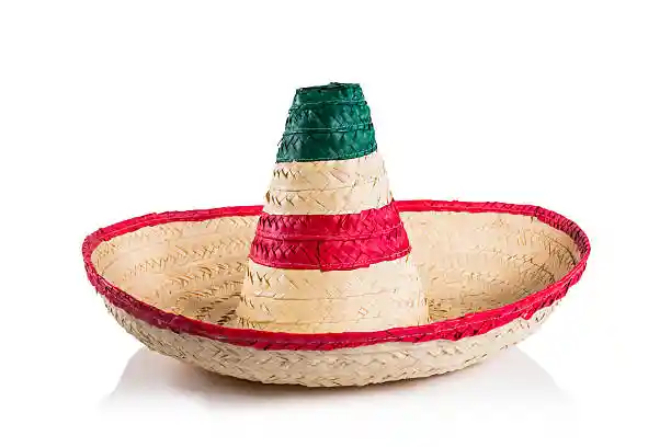 Sombrero De Paja Mexicano