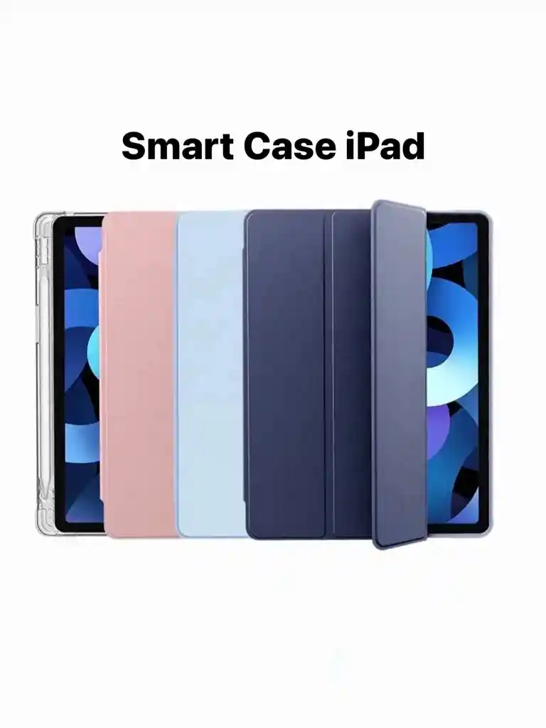 Smart Case Ipad Pro 11" 2,3 Y 4 Generación Azul Claro