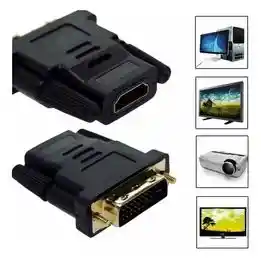 Convertidor De Video Dvi-d 24+1 Pines Digital A Hdmi // Del Pc Dvi A Pantalla Hdmi Tambien Al Contrario ! Bidireccional