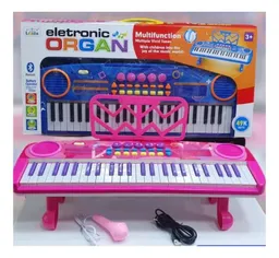 Piano Para Niños Organeta Teclado 49 Teclas + Micrófono 4901