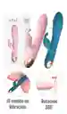 Vibrador Doble Estimulación Lujo Small Rabbit Punto G Juguete Sexual Tyler