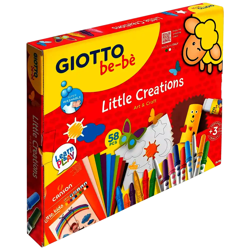 Set De Arte Pequeñas Creaciones Crayolas Ergonómicas Niños