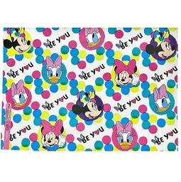 Papel De Regalo Niña Minnie Mouse 48 X 68 Cm. X 2 Unidades