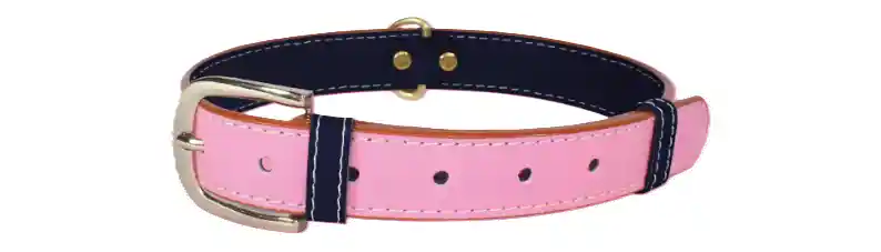 Totem Collar De Lujo Vegano Rosa Flamante Talla Mini