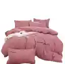 Funda Duvet Sampson Bordado Lila Queen + Sabana Plana