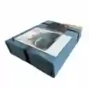 Funda Duvet Sampson Bordado Celeste Doble + Sabana Plana