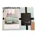 Funda Duvet Sampson Bordado Aqua Doble + Sabana Plana