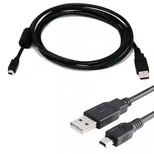 Cable V3 Para Control Ps3/mp3/mp4/puertos De Carga Mini Usb Con Filtro