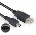Cable V3 Para Control Ps3/mp3/mp4/puertos De Carga Mini Usb Con Filtro