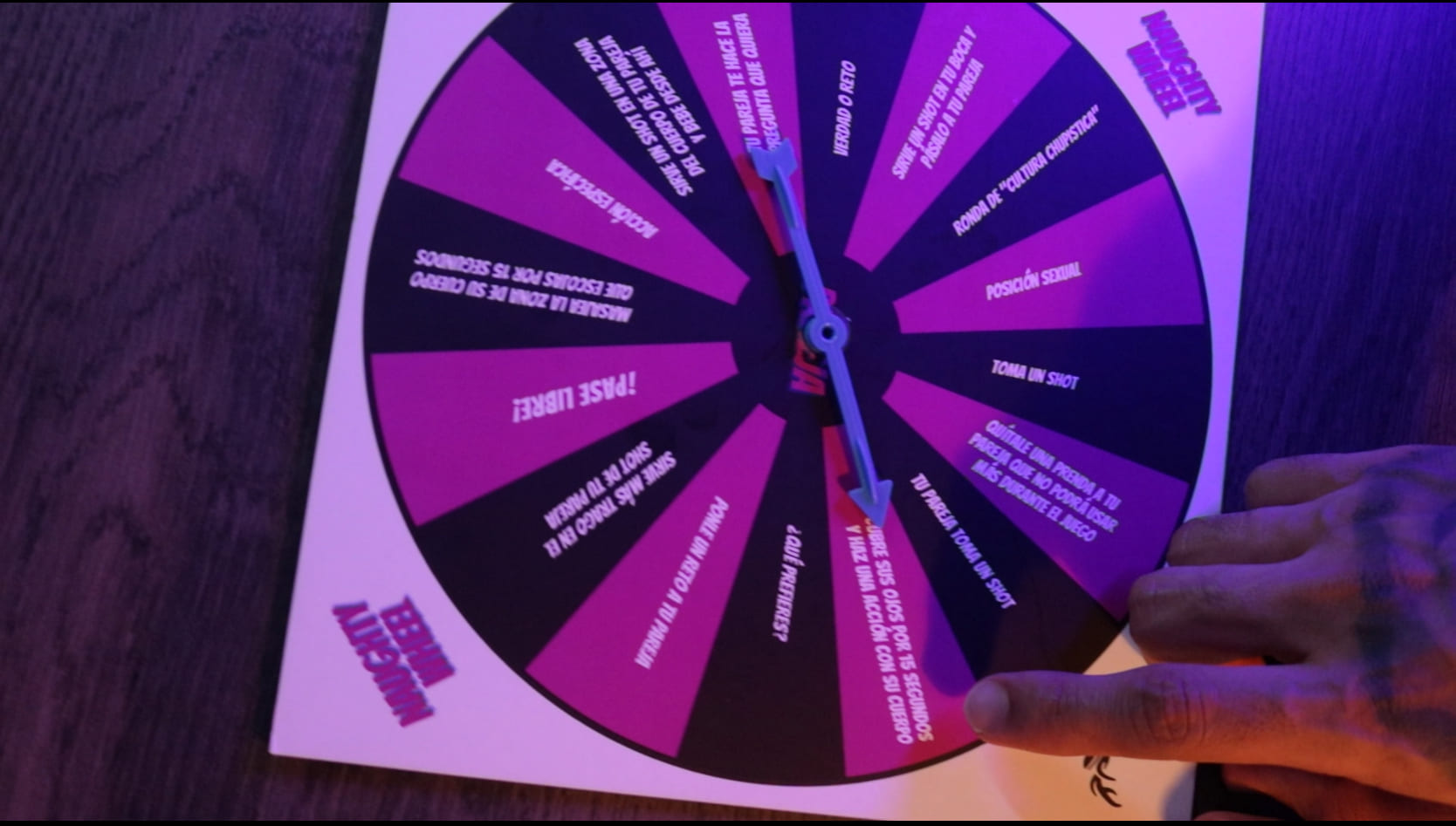 Ruleta De Juego Para Parejas - Juguete De Ruleta Con Patrón De Corazón Para Noches Románticas Y Juegos De Bebida