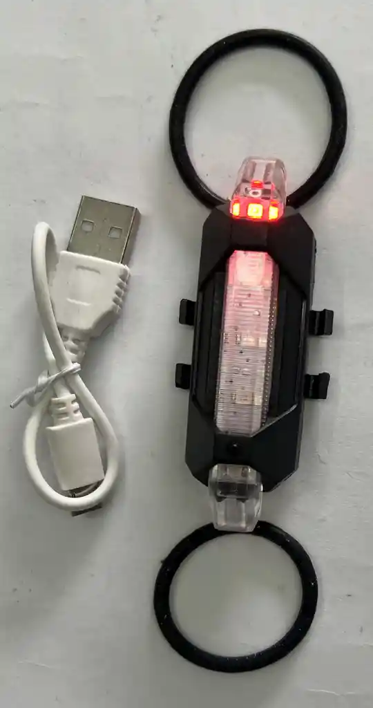 Luz Led Bicicleta Recargable Usb Generica