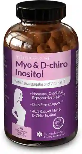 Myo Y D-chiro Inositol 120 Capsulas