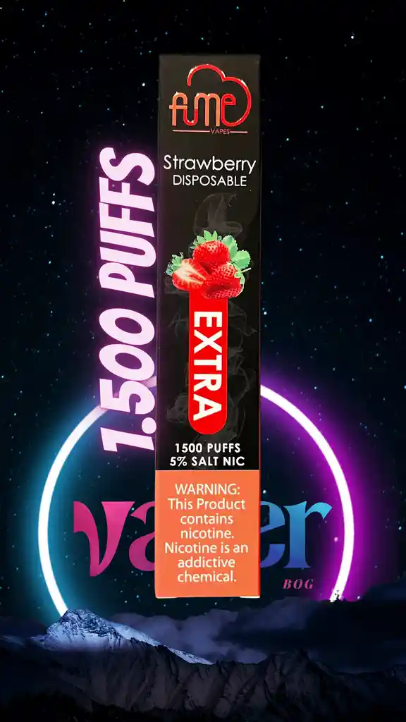 Fume Extra Strawberry 1500 Puffs