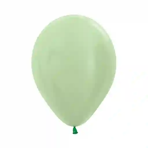 Bombas Globos R12 Satin Verde Paquete X 10. Sempertex