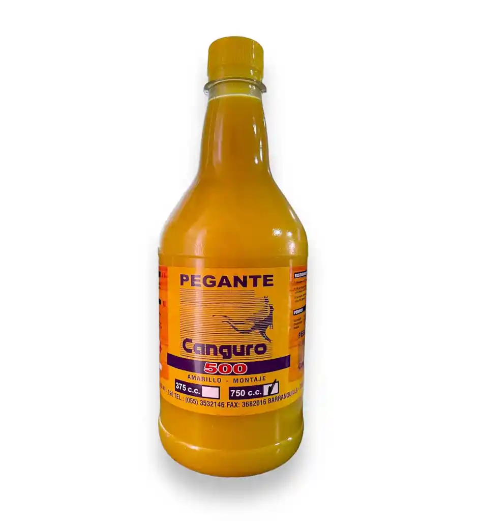 Pegante Amarillo 750 Cc Canguro Boxer