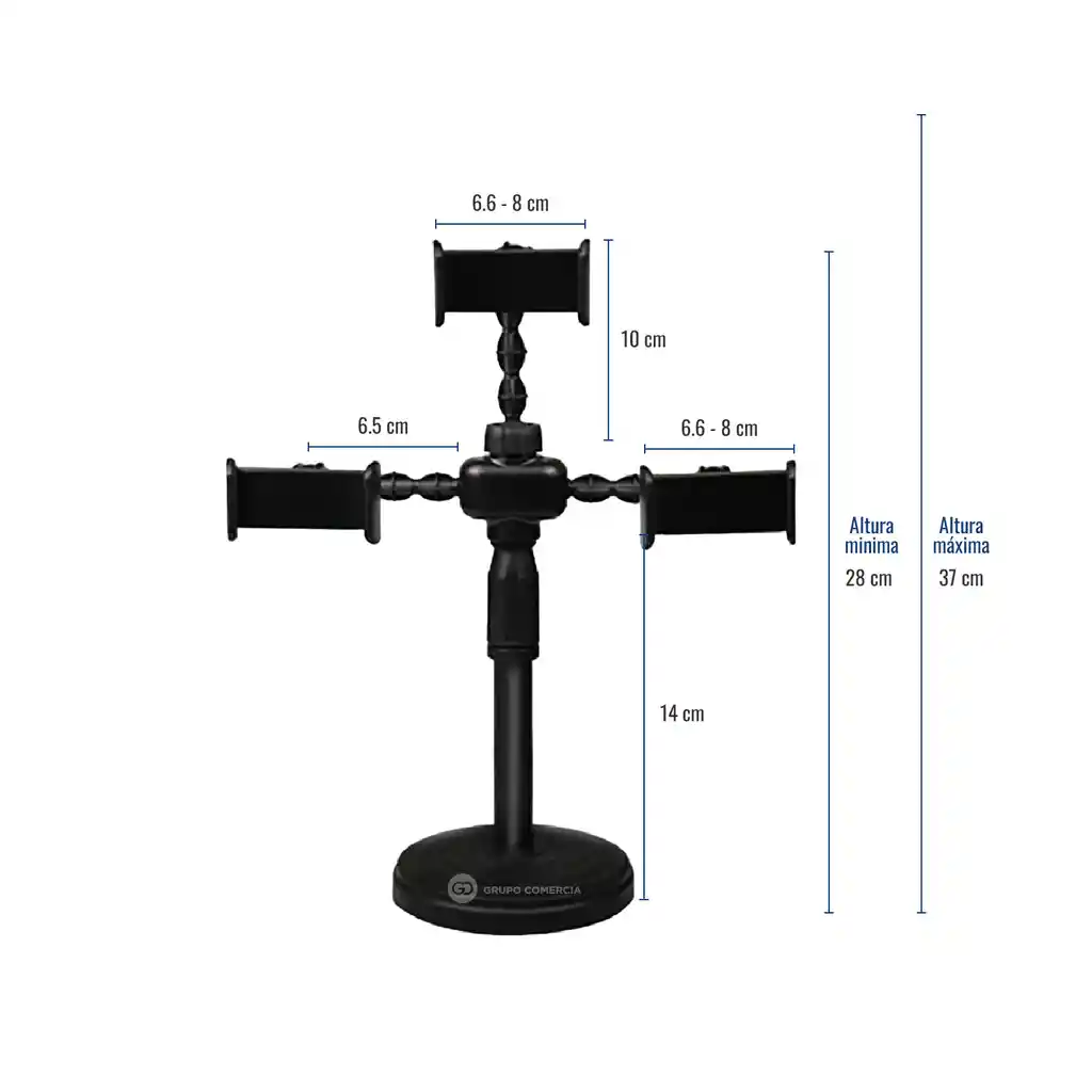 Holder Soporte Para Celulares Stand Profesional Multifuncion