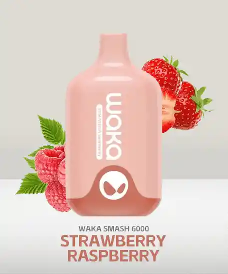 Waka Strawberry Raspberry 6000puff