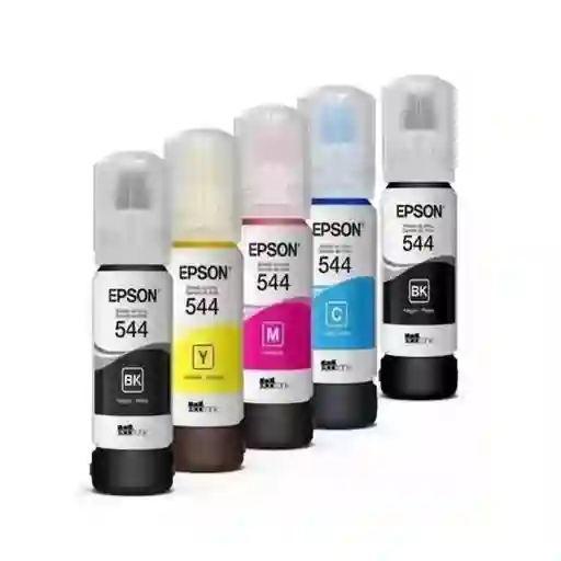 Tinta Epson 544 Kit X5 L3210 L3110 L3250 L3150 L5290 L5590
