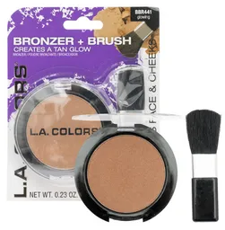 Bronzer Y Brocha La Colors