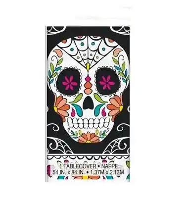 Mantel Plastico Para Fiesta Catrina